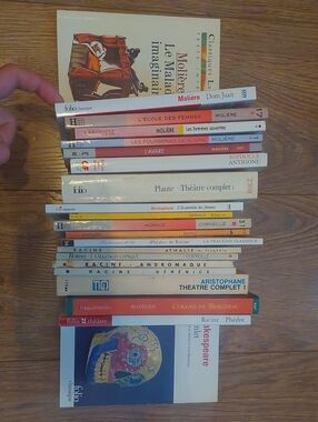 Lot 21 Livres Theatre Classique Litterature Francais